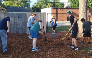 Agape Christian School Sarasota Playground mulching